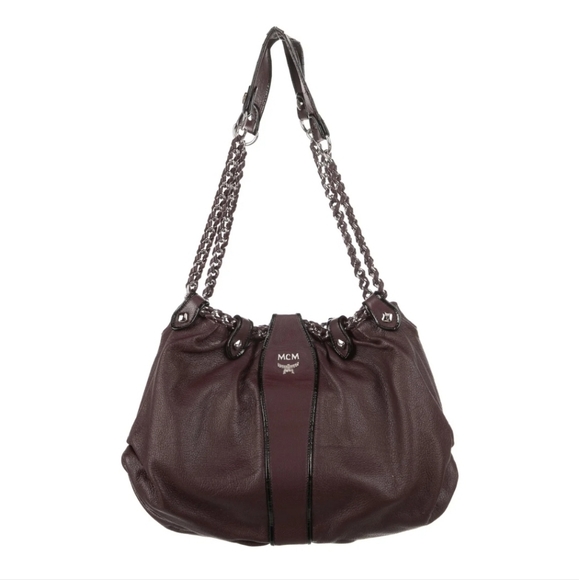 MCM Handbags - MCM Leather Shoulder Bag